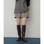 パンツ ダブルタックショートパンツ レディース