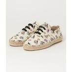 「PRADA」 エスパドリーユ 37.5 ベージュ レディース