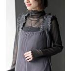 tシャツ ラメシアーハイネックカットソー レディース