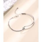  браслет box цепь двойной линия браслет женский 