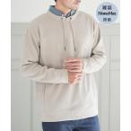 トレーナー スウェット 「雑誌MonoMax12月号掲載」GOKU楽フェイクスエードルーイカラー「抗菌防臭／吸水速乾／親子コーデ」 メンズ