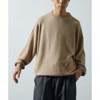 セーター ニット 限定展開 リラックスフィット カシミヤブレンド クルーネック ニット メンズ