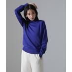 ニット セーター 天竺タートルニットトップス レディース