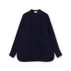 ブラウス シャツ クリアデシン メタルボタンシャツブラウス レディース