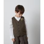 フォーマル 発表会 卒園式 入学式 チェックフォーマルベスト キッズ 子供服 男の子