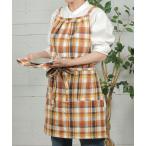 エプロン スラブチェックエプロン