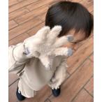 手袋 キッズ スマホ対応モヘア風保湿加工手袋 キッズ 子供 男の子 女の子