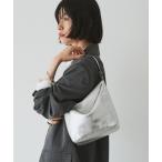 ショルダーバッグ バッグ ソフトレザーシンプルショルダーバッグ「silver」(CE-1462) レディース