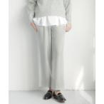 パンツ 「洗える」SOFTサーモ セミワイド パンツ レディース