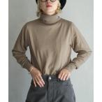 ニット セーター 「着まくるためのシンプルデザイン」 12Gベーシックニット「タートルネック」 レディース