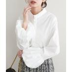 シャツ ブラウス バルーンカフスプチハイシャツブラウス レディース