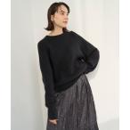 カーディガン 「洗える」ふわふわニット 2WAYクルーカーディガン レディース