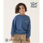 トレーナー 「TOM AND JERRY」「毛玉バイバイ裏毛」刺しゅう&プリントスウェット キッズ 子供服 男の子 女の子