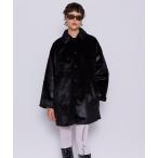 ステンカラーコート コート Faux Fur Bal Collar Coat/フェイクファーステンカラーコート「MAISON SPECIAL/メゾンス