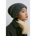 ニット帽 ニットキャップ ミドルゲージルーズニット帽 レディース