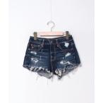 「American Eagle」 デニムショートパンツ 2 ブルー レディース