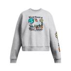 ショッピングトレーナー トレーナー  UAライバルフリース オーバーサイズ ノベルティ クルー（ライフスタイル/キッズ） キッズ 子供服 男の子 女の子