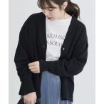 カーディガン 洗える　Vネックカーディガン レディース