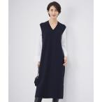 ショッピングコンビ ワンピース 「洗える」 クロスコンビ ニットワンピース