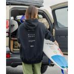 パーカー BILLABONG レディース BIG LOOSE PARKA パーカー 「2024年秋冬モデル」/ビラボンフラワーモチーフデザインプルオー
