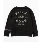トレーナー BILLABONG キッズ ONE TIME トレーナー 「2024年秋冬モデル」/ビラボンバックプリントキッズクルーネックトレーナー