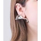 ピアス metal ribbonスタッドピアス レディース