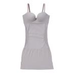 インナーシャツ 肌着 プッシュアップ脇高ナイスバディパデットスリップ レディース