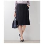 スカート クラフトスラブツィード Aラインスカート