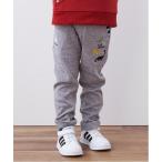 パンツ 恐竜接結ロング丈ストレートパンツ キッズ 子供服 男の子