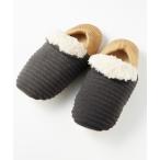スリッパ UCHI-COLLE/ウチコレ ルームシューズ バブーシュタイプ　-発熱素材で軽くて暖かい-