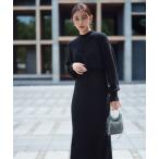 ワンピース コンパクトビスチェニットワンピース