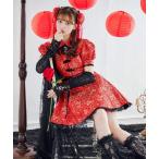 コスプレ アームウォーマー付きフレアスカートチャイナ 「コスプレ点セット」