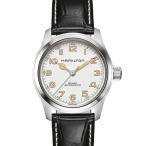 腕時計 HAMILTON 「ハミルトン」 腕時計 Khaki Field （カーキ フィールド） Murph オート 自動巻き 38MM ホワイト×ブ