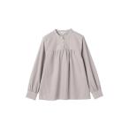 ブラウス シャツ 起毛オックスプルオーバー レディース