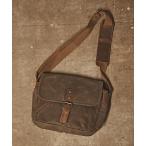 ショルダーバッグ ヴィンテージ加工 オイルドショルダーバッグ メンズ レディース