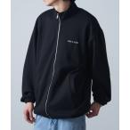  джерси [MAISON CLUB] one отметка вышивка полный Zip грузовик тренировочный LESS IS MORE мужской женский 