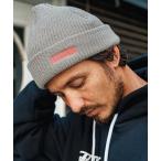 ニット帽 ニットキャップ mko12336-Barcode Embroidery Knit Cap ビーニー ニットキャップ メンズ