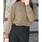 tシャツ 「spiritoso」USAコットン長袖Tシャツ(CP) レディース