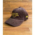 キャップ 帽子 「WEB / FLAG SHOP限定」HAND LOGO EMB CORDUROY CAP / キャップ メンズ レディース
