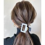 ヘアクリップ バイカラーコンパクトヘアクリップ