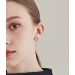 ピアス 「 金属アレルギー対応 」 ハートフープピアス サージカルステンレス   (両耳用) レディース