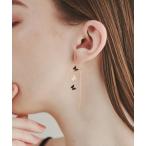 ピアス 「 金属アレルギー対応 」 バタフライピアス サージカルステンレス   (両耳用) レディース