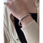 バングル シンプルメタルバングル レディース