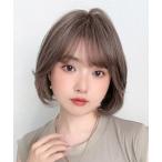ウィッグ エクステ 「 ミニョンボブ 」 ウィッグ レディース ボブ ミディアム 自然 フルウィッグ ボブヘア レディース