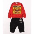 ベビー服 ロンパース DINKY KIDS ギミック 裏毛カバーオール