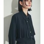 ブラウス シャツ フリーツ切り替えブラウス レディース