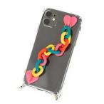 ショッピングＺＡＫＫＡ an meets zakka カラフルチェーンスマホストラップ / スマホアクセサリー ハンドストラップ チェーングリップ ユニセックス スマートフォ