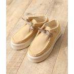 デッキシューズ モカシン 「U.S. POLO ASSN./ユーエスポロアッスン」 厚底 ワラビー レディース