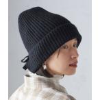 ニット帽 ニットキャップ 2WAY リボン ニット キャップ レディース