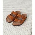 「BIRKENSTOCK」 サンダル 37 ブラウン メンズ